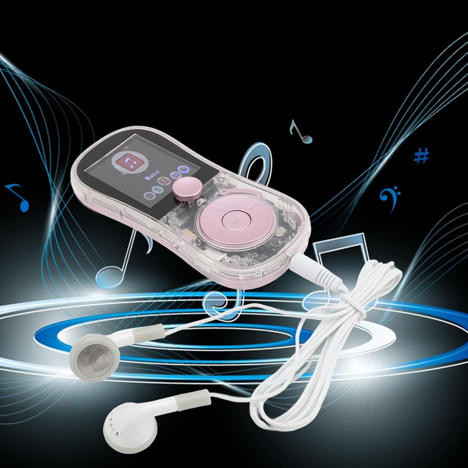 MP3 MP4 Player Portable Music Player with Speaker FM Radio Recorder for Kids and The Elderly (with 32GB Memory Card)
