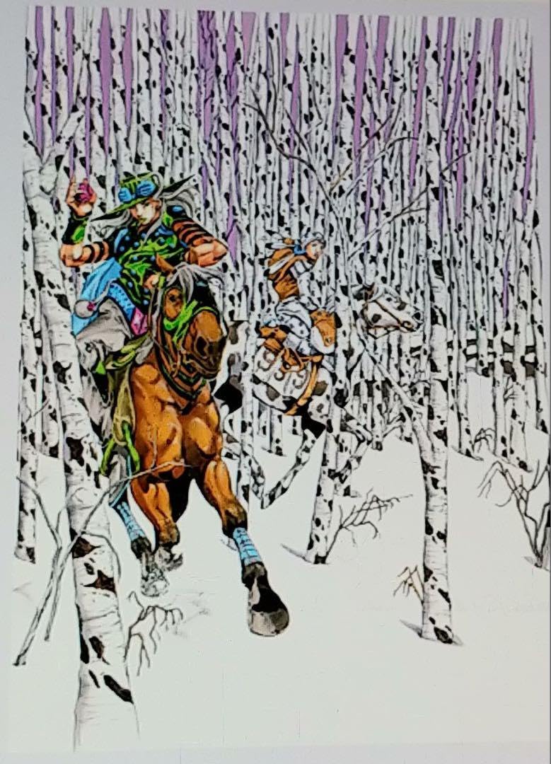 ジョジョ 複製原画 7部 スティール・ボール・ラン