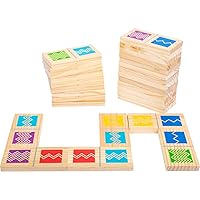 Small Foot Domino XXL Active 12032 in Legno Certificato FSC 100% per Adulti e Bambini