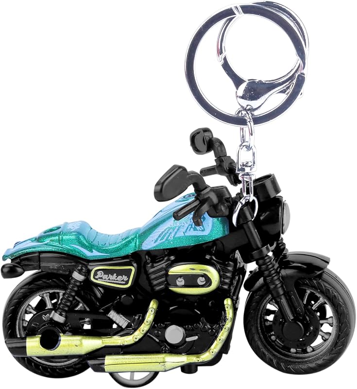 Motorcycle Bag Charms Cute Keychain for Men, Motorcycle Aesthetic Key Chains for Boys