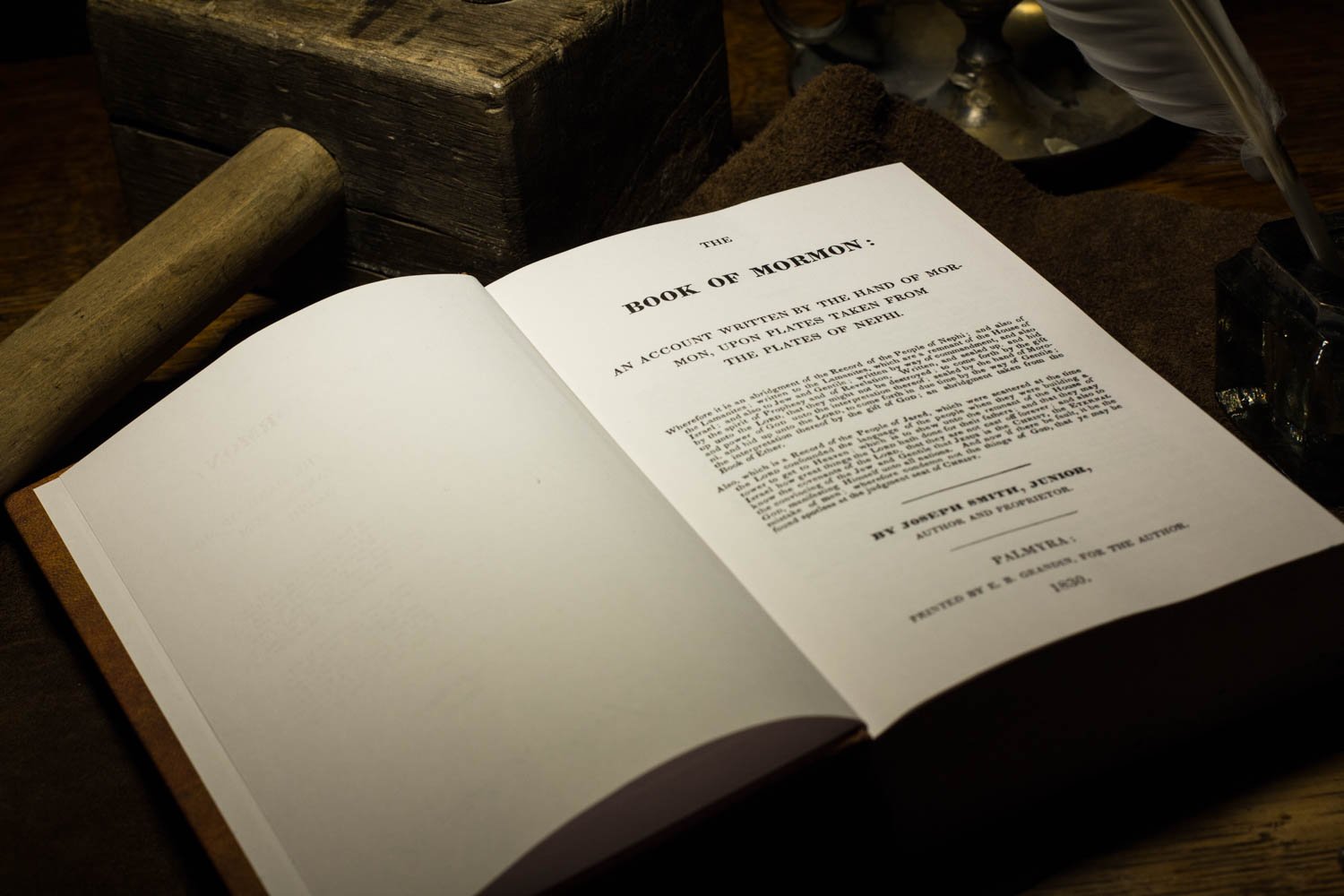 1830 Book of Mormon Replica (Palmyra Collector's Edition) - New - Image 6