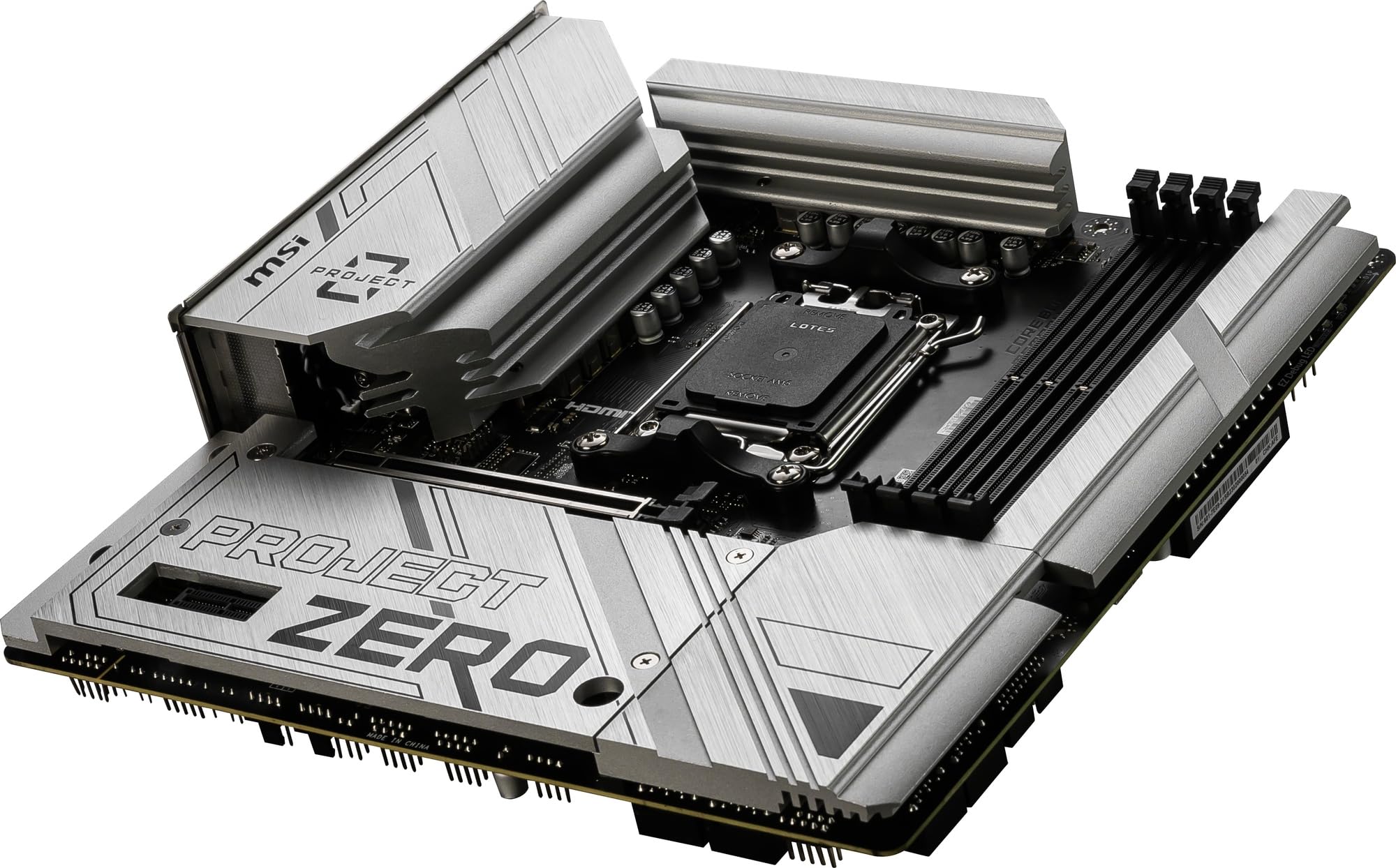 Amazon.co.jp: MSI B650M PROJECT ZERO バックコネクトデザイン採用 