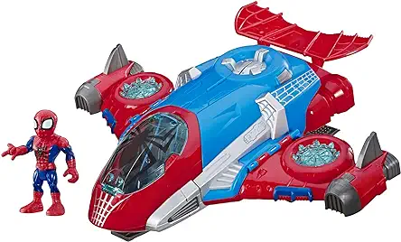 Playskool Heroes Marvel Super Hero Adventures Spider-Man Jetquarters