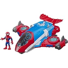 Playskool Heroes Marvel Super Hero Adventures Spider-Man Jetquarters