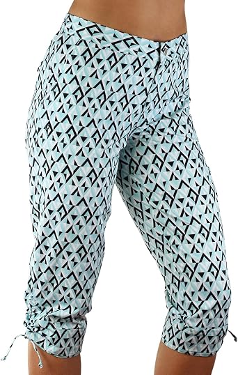 UV SKINZ Womens UPF 50+ Beach Capris
