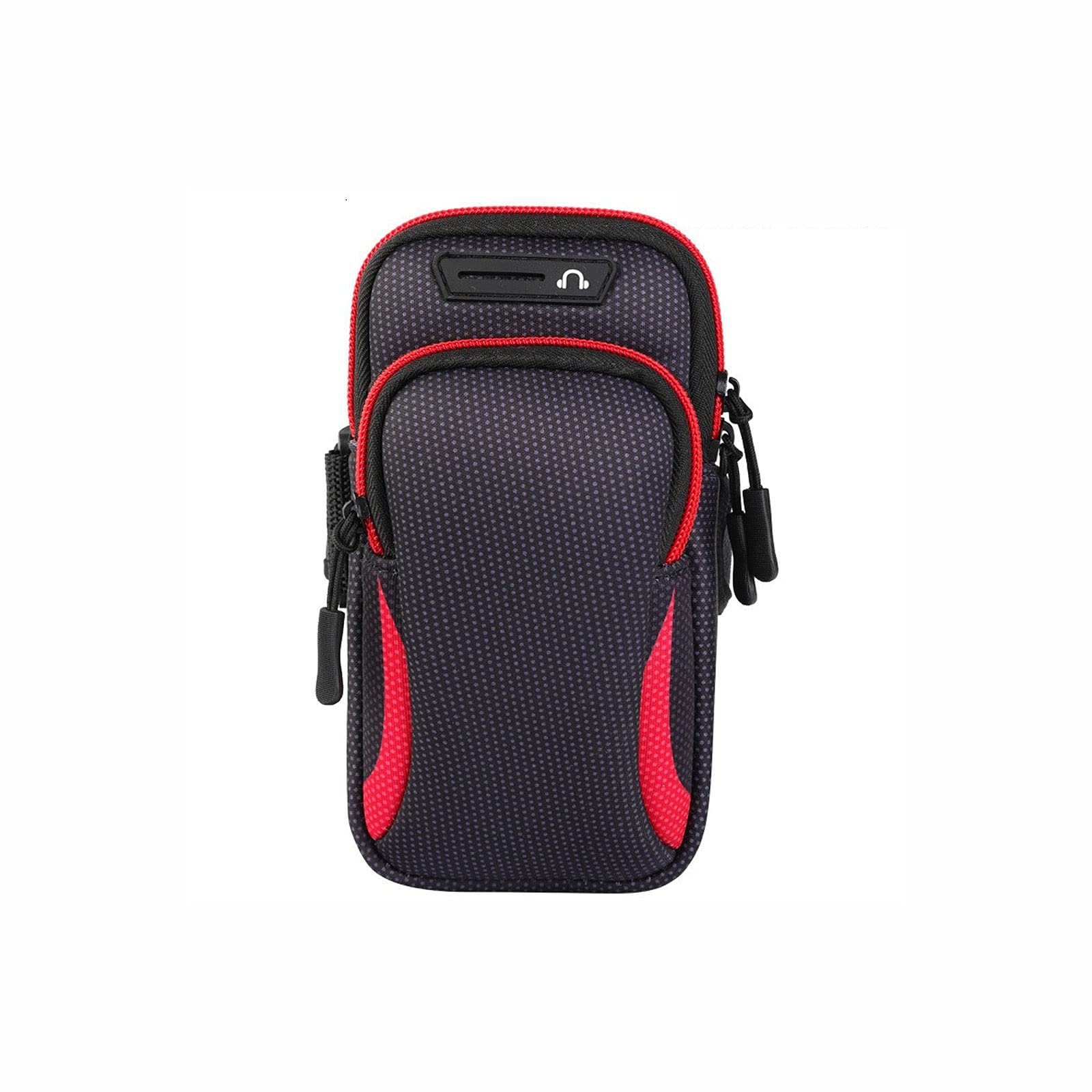 VIZCO Mens Cross Body Bag Waterproof Sports Armband Phone Case For 6.5" 7.2" Universal Sport Phone Case Arm Band Running (Color : Dark blue)-image-36