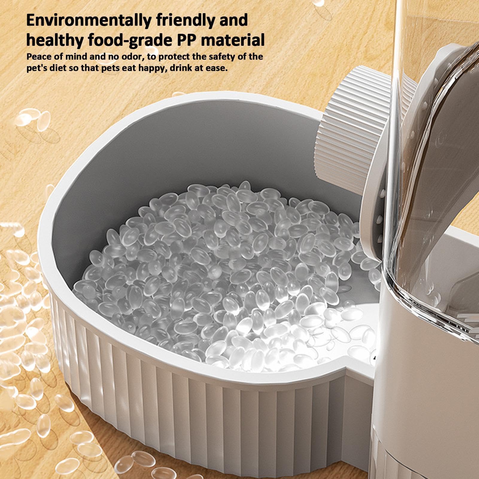 Automatischer Katzenfutterspender Mit Wasserspender - Großes Fassungsvermögen