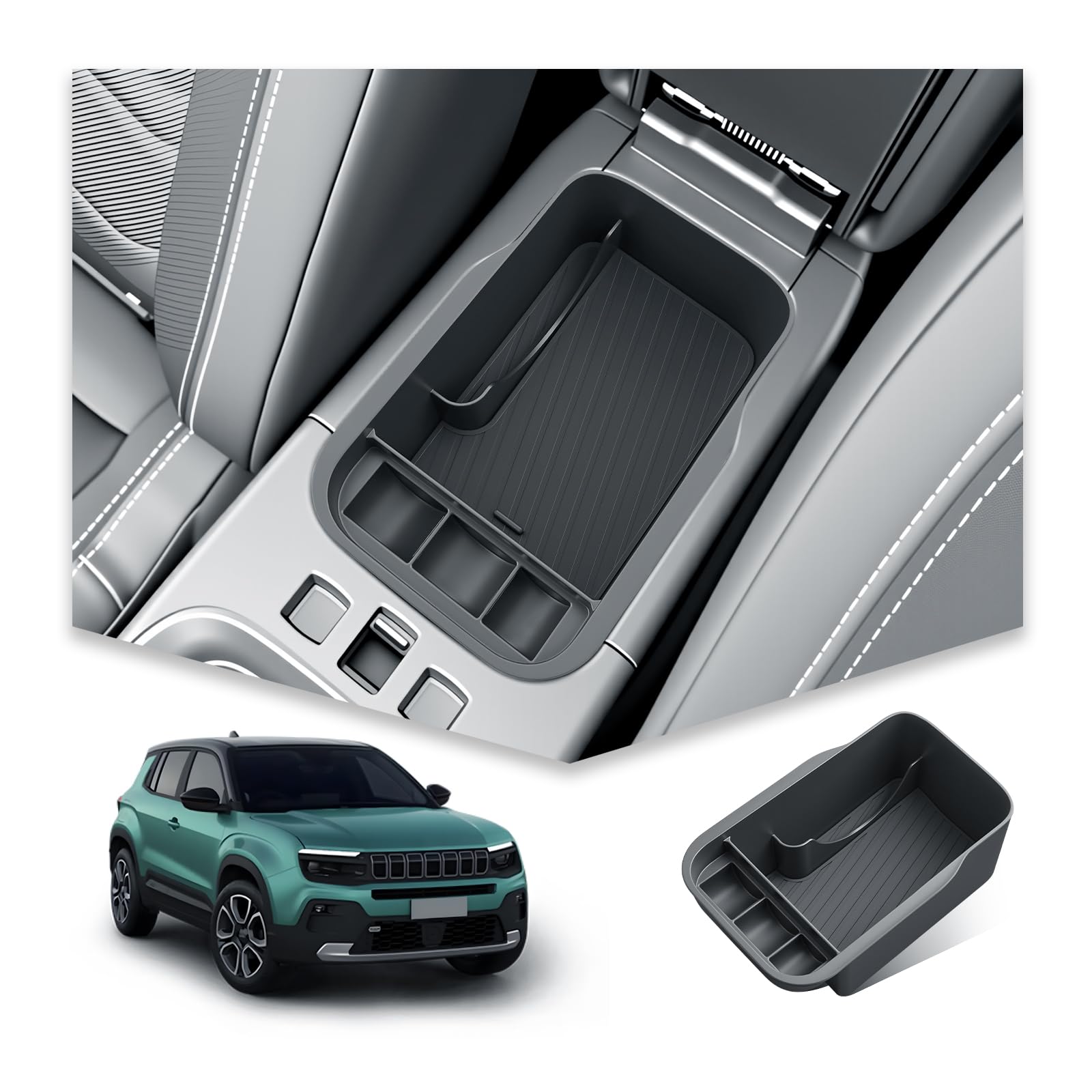 YEE PIN Compatibile con Suzuki Jimny jb64 jb74 2018-2023 2024 console