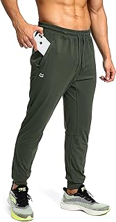 G Gradual Men's Sweatpants with Zipper Pockets Athletic Pants Traning Track Pants Joggers for Men Soccer, Running, Workout