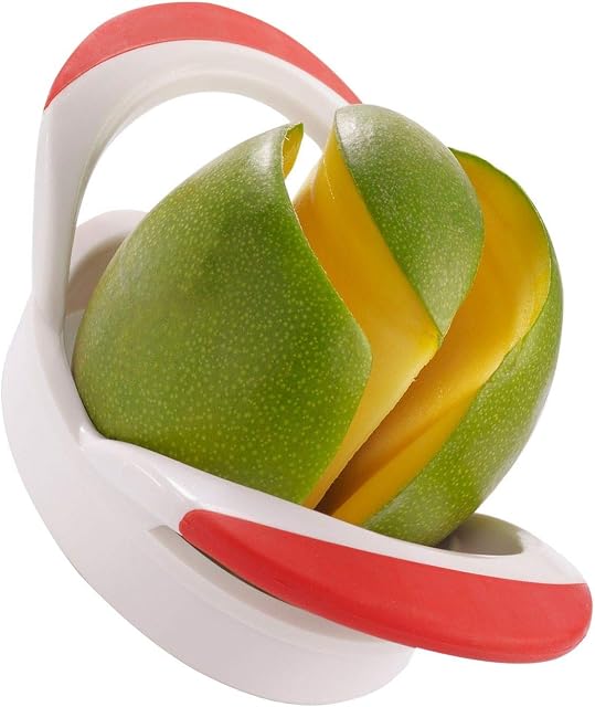 Westmark Krajalnica do mango, 20 x 10,5 x 6,5 cm, Stal nierdzewna/Tworzywo sztuczne, Biały/Czerwony/Srebrny, 51642270