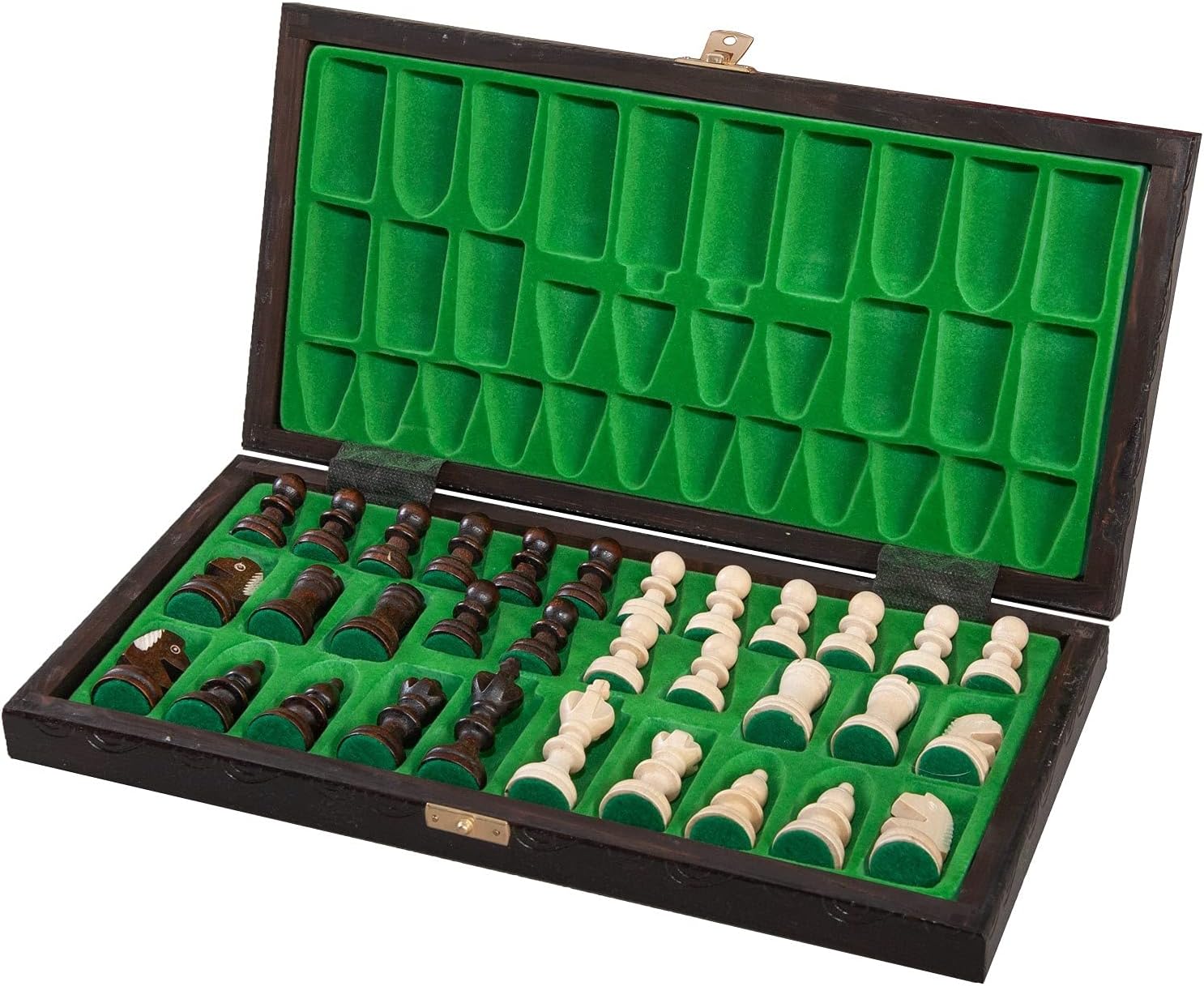 The Milan Small Travel Chess Set & Board