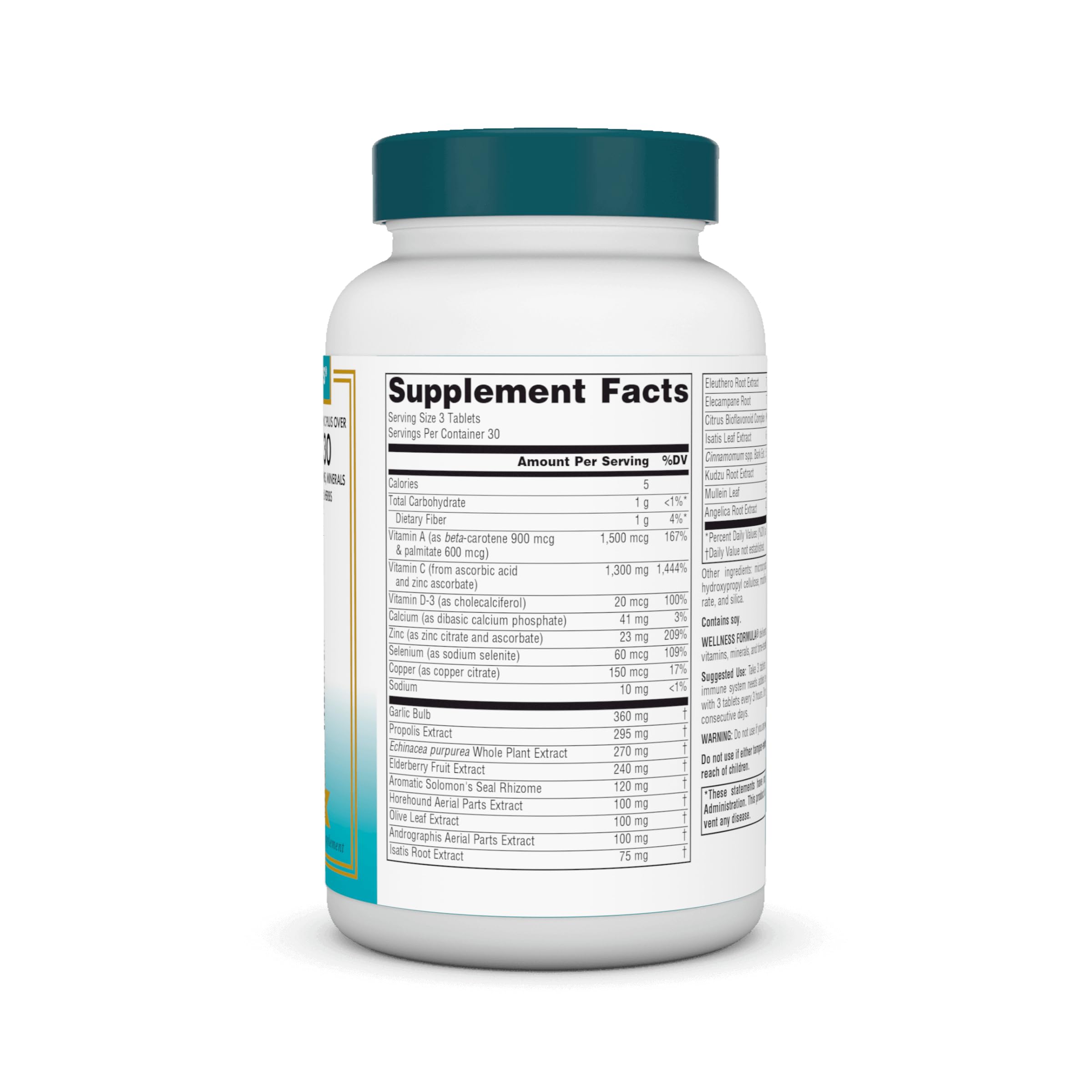 Source Naturals Wellness Formula, Advanced Immune Support - 90 Tablets — Amazon image 2