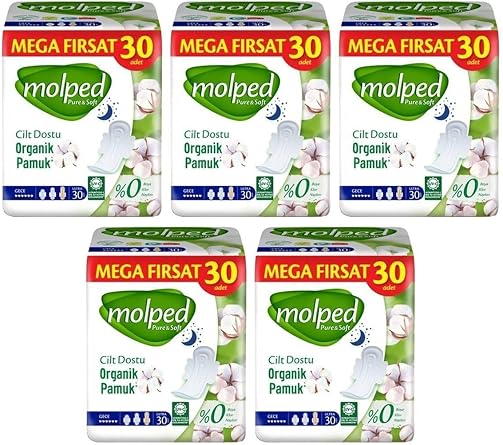 Molped Pure Soft Mega F rsat Gece Ultra 30lu 5 Paket