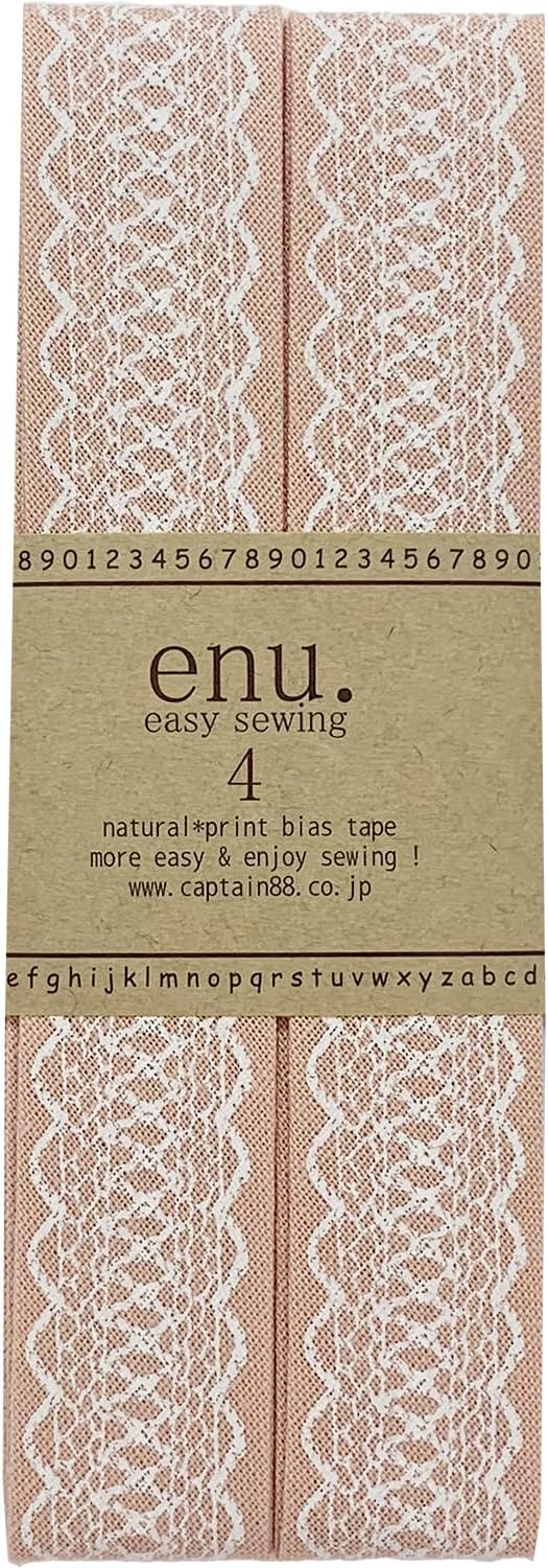 CAPTAIN88 enu.4. Print bias Tape Both Folding 22mm ~ 2m Winding [col.2]