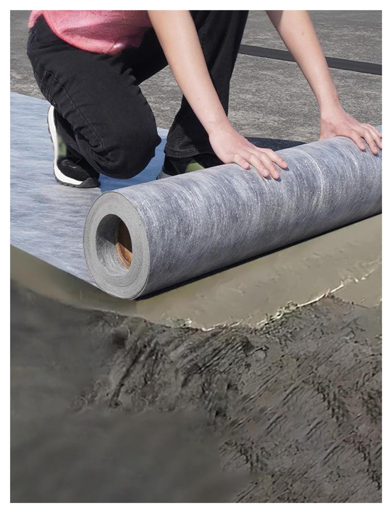 Membrane de sous-couche de toiture et désolidarisation 10mm polyéthylène pour pièces humides