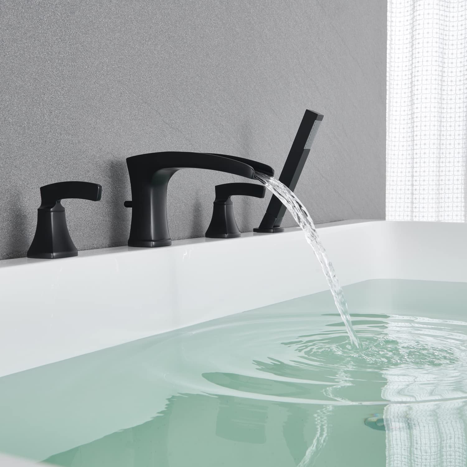Delta Bathtub Faucets Waterfall Waterfall Bathroom Sink Faucet 3 Hole