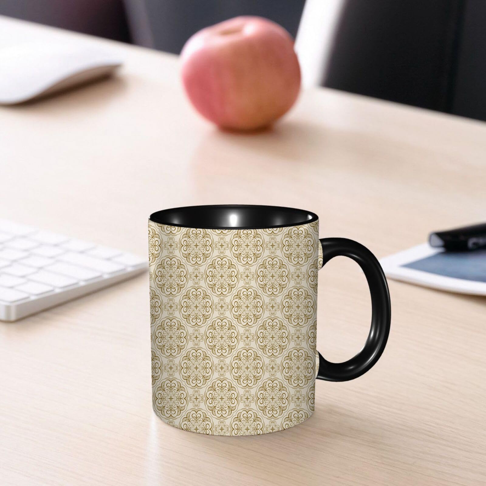 Mug Paris Tour Eiffel – 330 Ml En Céramique Fine, Cadeau Original Homme/femme (calligraphie à L'encre)