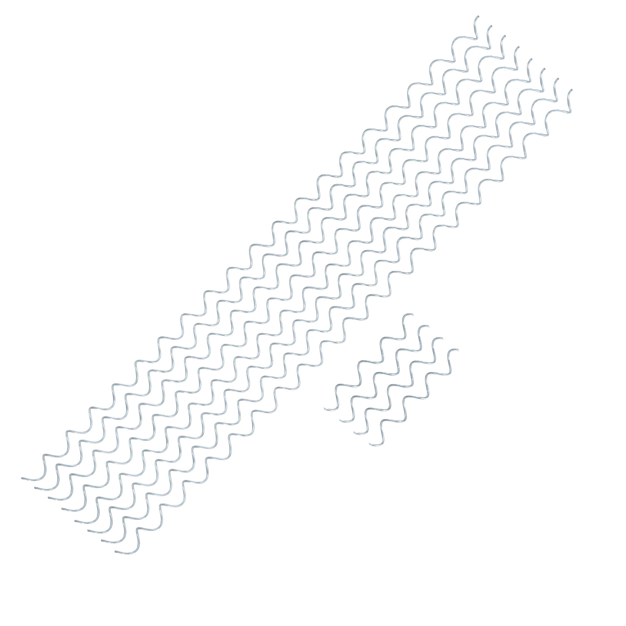 Estexo Spiral Steingabionen, Gabione, Steinkorb, Wand, Drahtkorb, Mauer (2 Stück 100x100x20 cm)