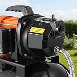VEVOR Pompa per Pozzi Poco Profondi da 735 W con Serbatoio a Pressione 3785 LPH, Pompa per Irrigazione Sistema di Aumento Pressione d'Acqua con Filtro Prevalenza max 45m da Giardino Prato Orto - 8