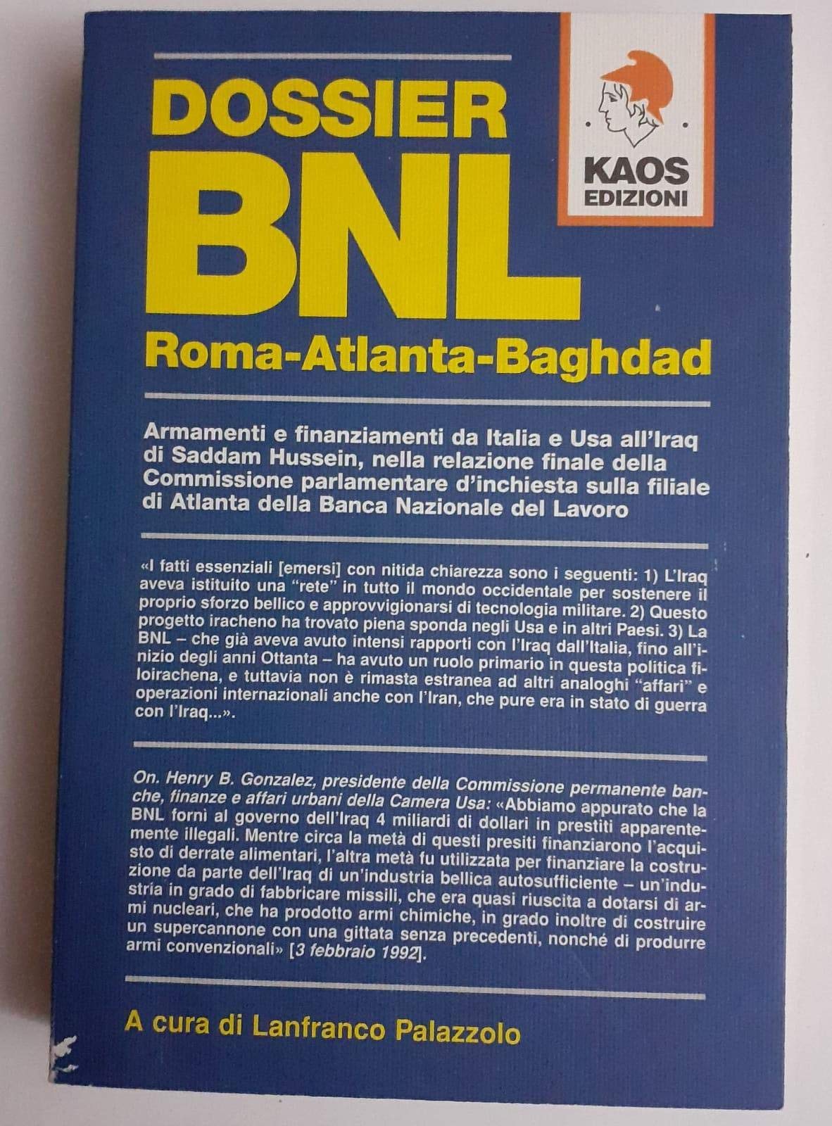 Dossier Bnl Roma-Atlanta-Baghdad - 4