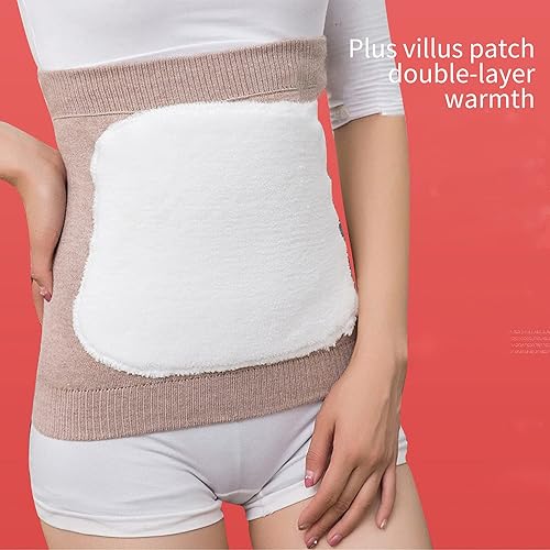 Miniatura 3 de Calentador de cintura de cachemira unisex para espesar la espalda soporte lumbar Abdomen Protector de riñón