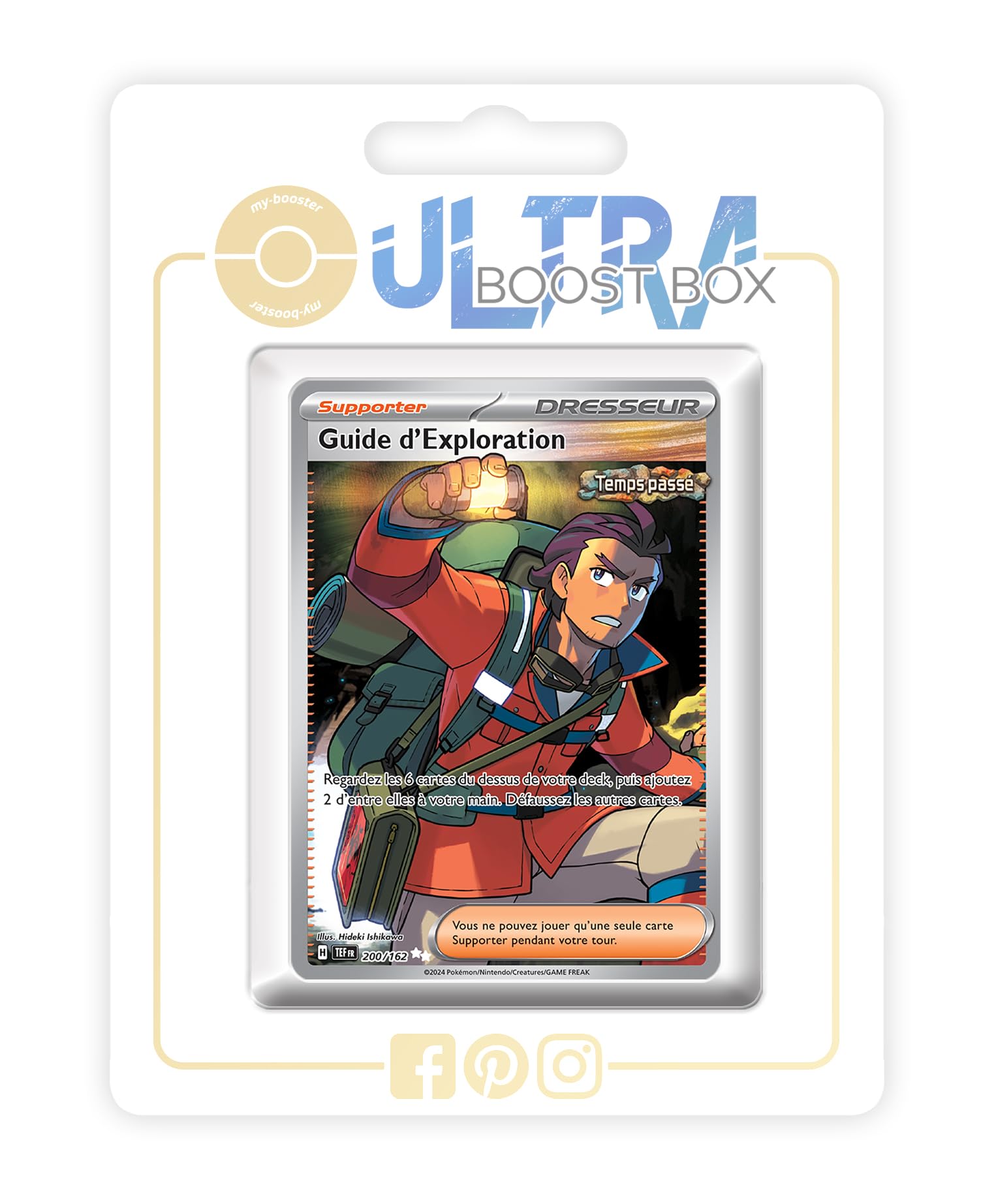 Guide d'Exploration 200/162 Full Art : vivez l'aventure Forces Temporelles