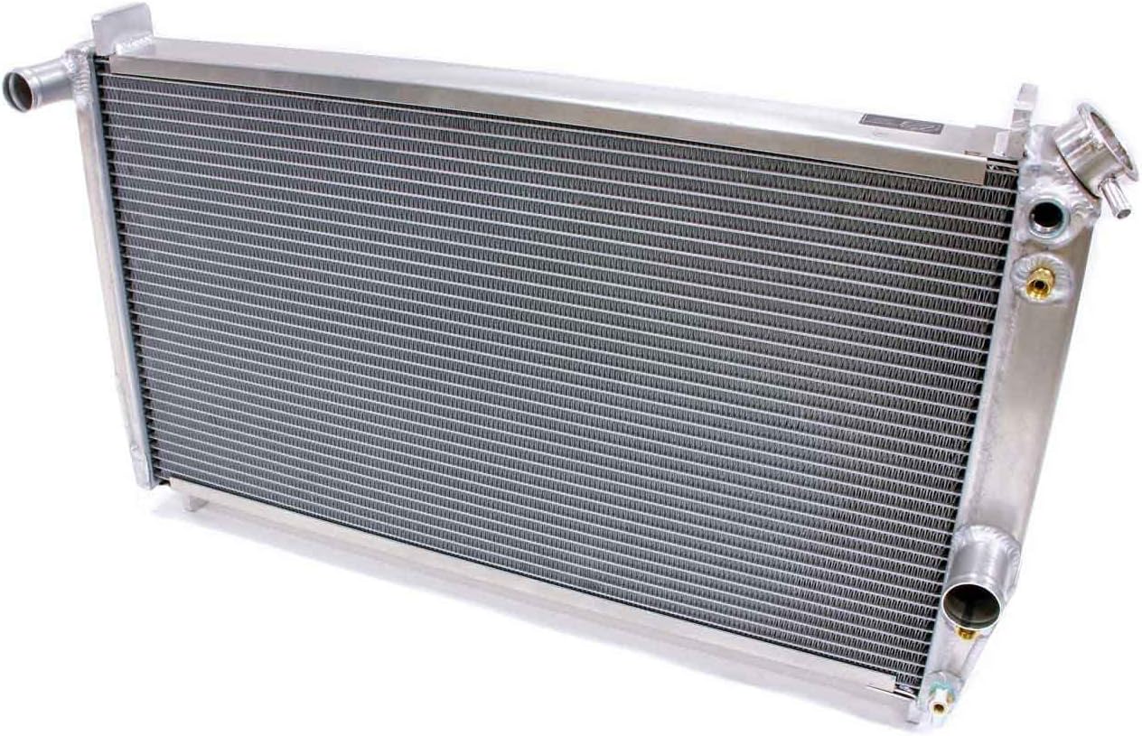 BE Cool 62015 Direct-Fit Natural Finish Radiator for GM w/Auto Trans 82-92