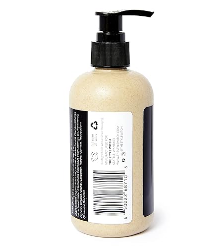 Miniatura 4 de THE STYLE WITCH Gel para el cabello lote 11 ingredientes naturales vegano libre de crueldad en 8 oz botella de paja de trigo biodegradable