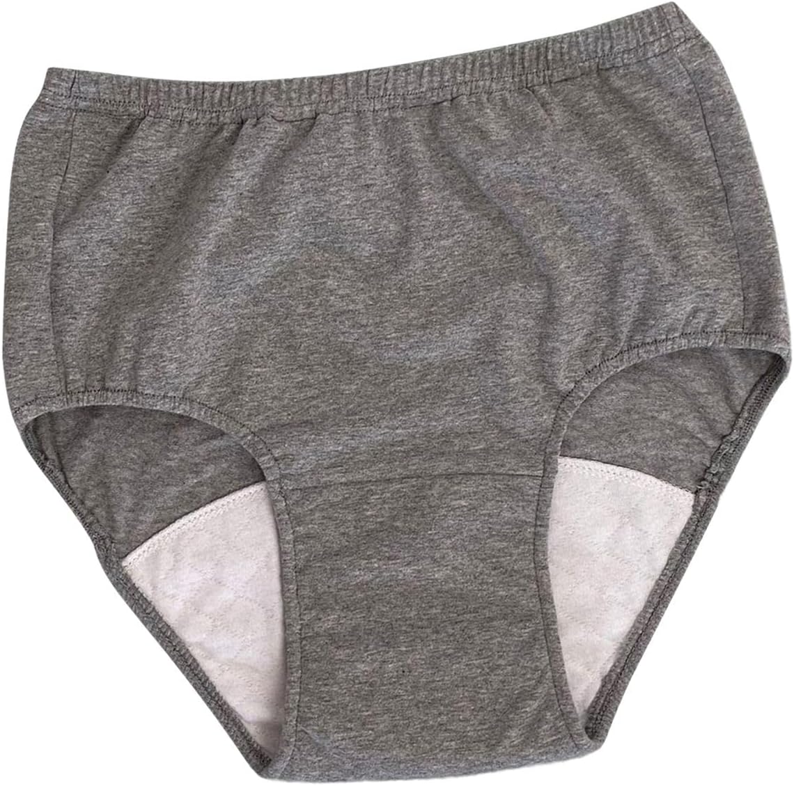 Men Diaper Pants Waterproof Leakproof Reusable Incontinence Underwear Breathable Absorbent Briefs for Long Distance Driving Traveling Sleeping Adults