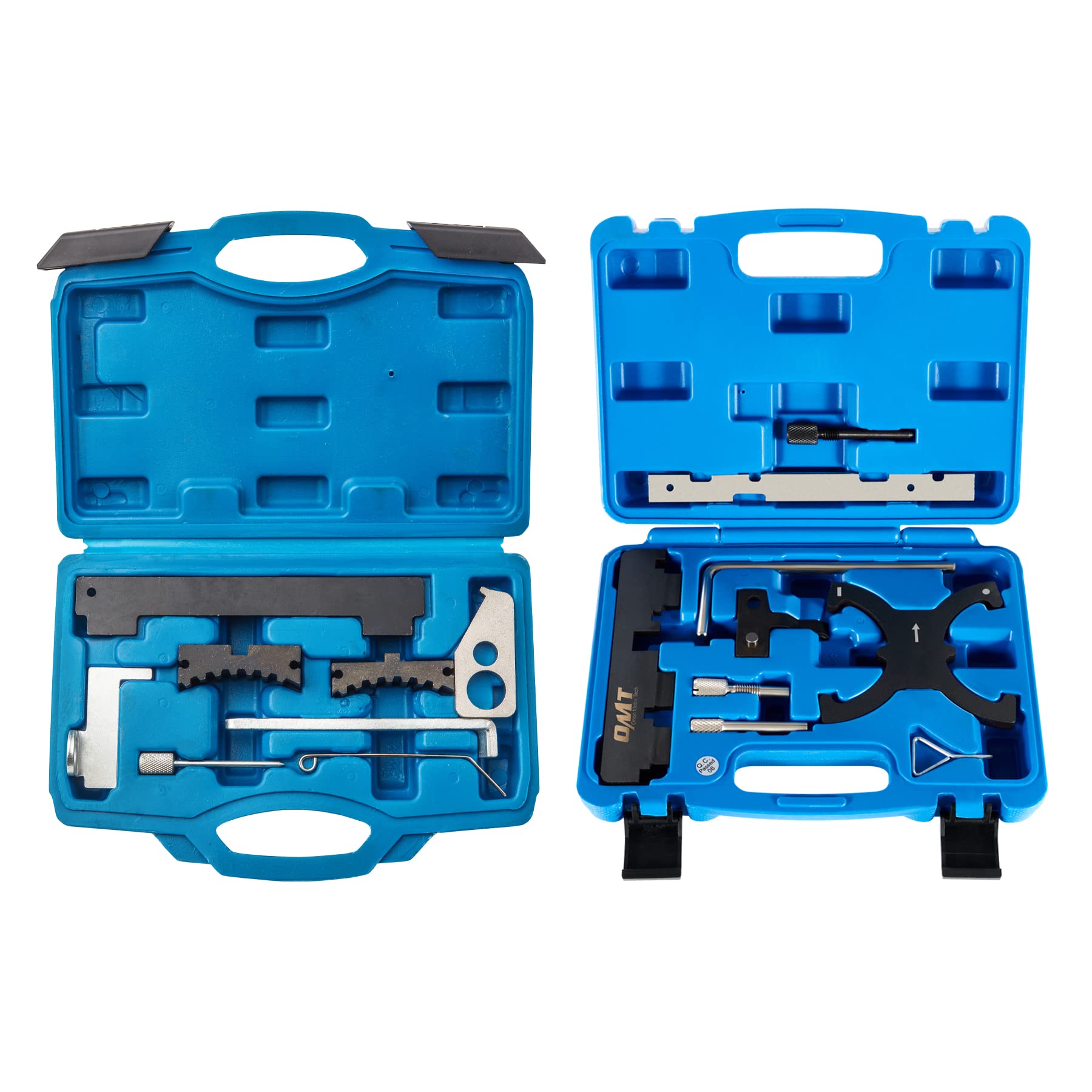 OMT Engine Camshaft Tensioning Locking Alignment Timing Belt Tool Kit and Engine Timing Tool Kit, Bundle