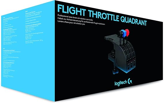 Logitech Pro Flight Throttle Quadrant Joystick