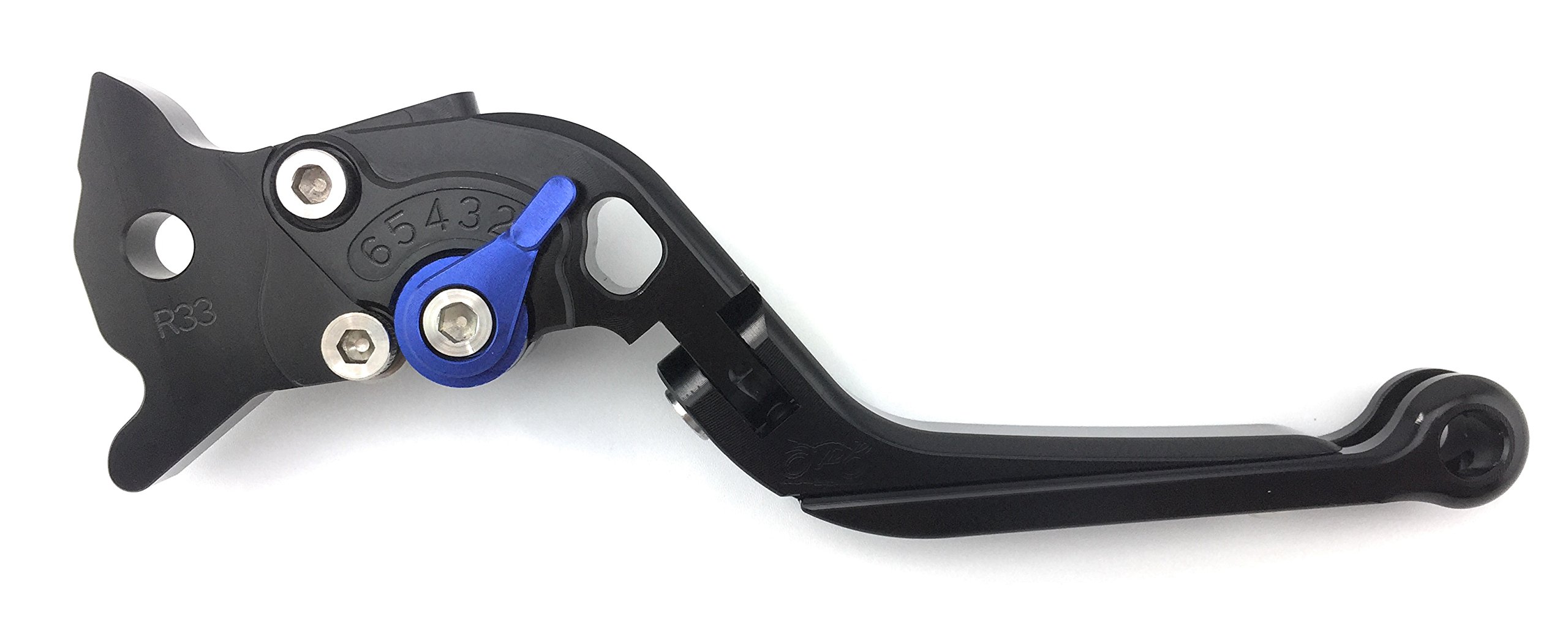 avdb-moto Coppia di leve regolabili e pieghevoli CNC Compatibile con Kawasaki Z300, Z300 ABS 2015 2016 2017
