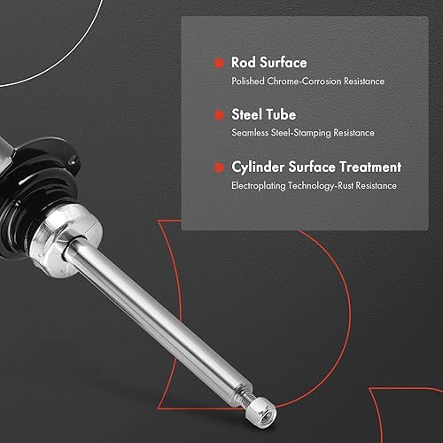 Miniatura 5 de A-Premium Amortiguador compatible con BMW 1er F20 2011-2021 F21 3er F30 F80 delantero izquierdo y derecho juego de 2