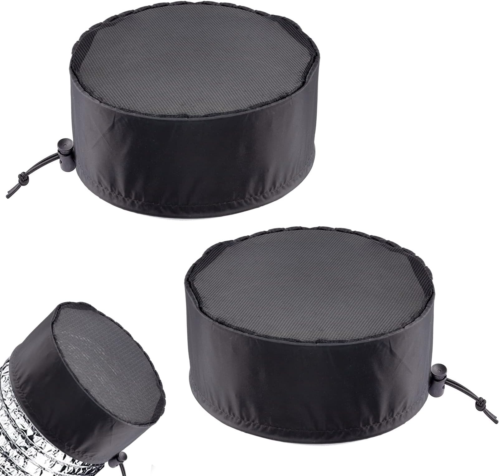 2Pcs Grow Tents Vent Cover 4" Duct Filter Vent Cover Grow