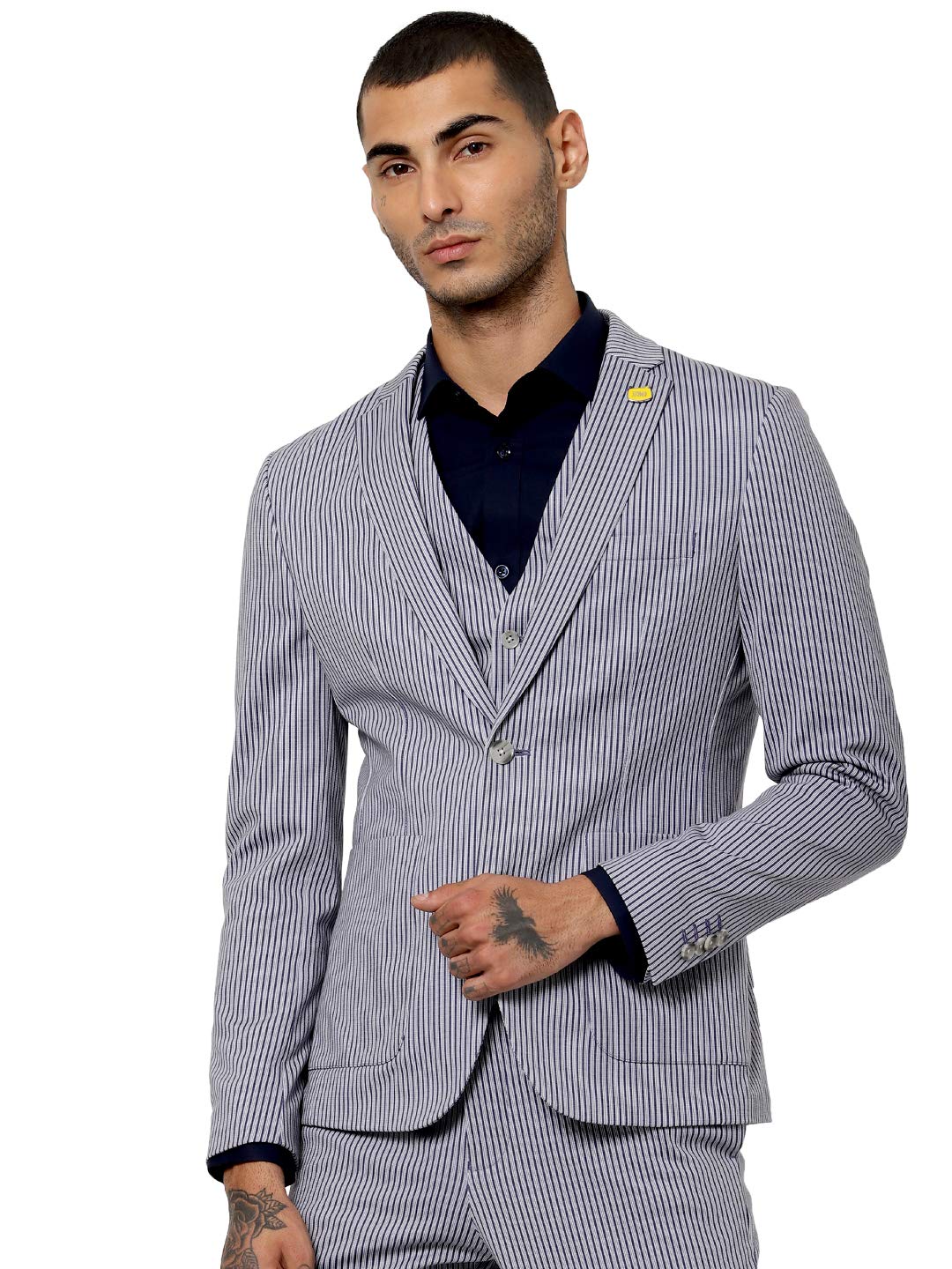 jack & jones Men's Notch Lapel Slim Blazer-picture-24