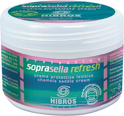 Crema Soprasella Hibros - Lenitiva E Protettiva Per Ciclismo E Sport, 250 Ml - Foto 9