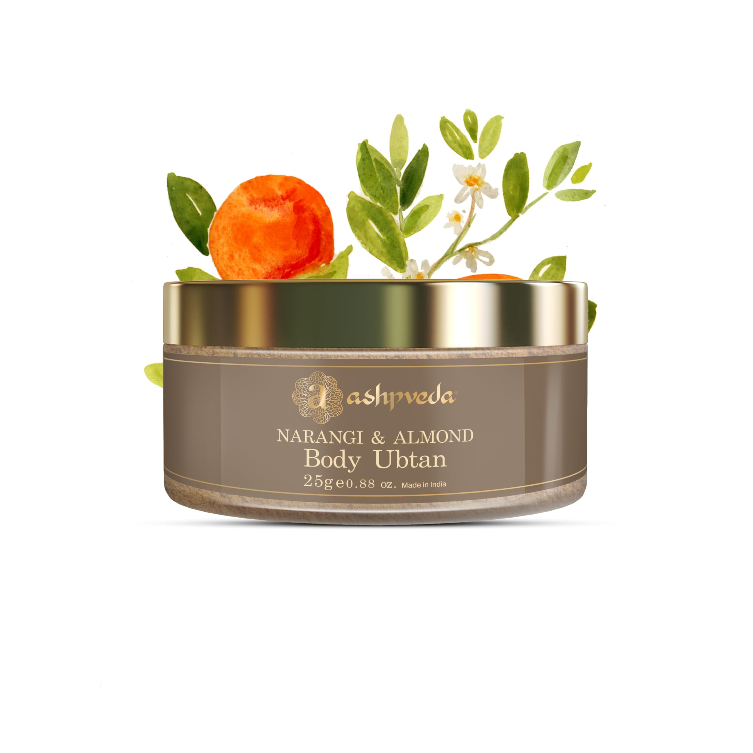 Ashpveda Narangi and Nagkesar Exfoliating Body Ubtan Powder, Herbal Ubtan For Face and Body - Cleansing Toning & Silky Smooth Skin and Pores Minimising (25 gm)-picture-55