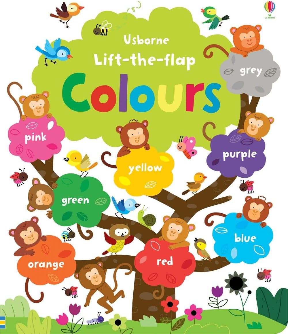 Lift the Flap Colours Book (Usborne Lift-the-Flap-Books): 1 (Young Lift-the-flap) Hardcover โ 1 Oct. 2013