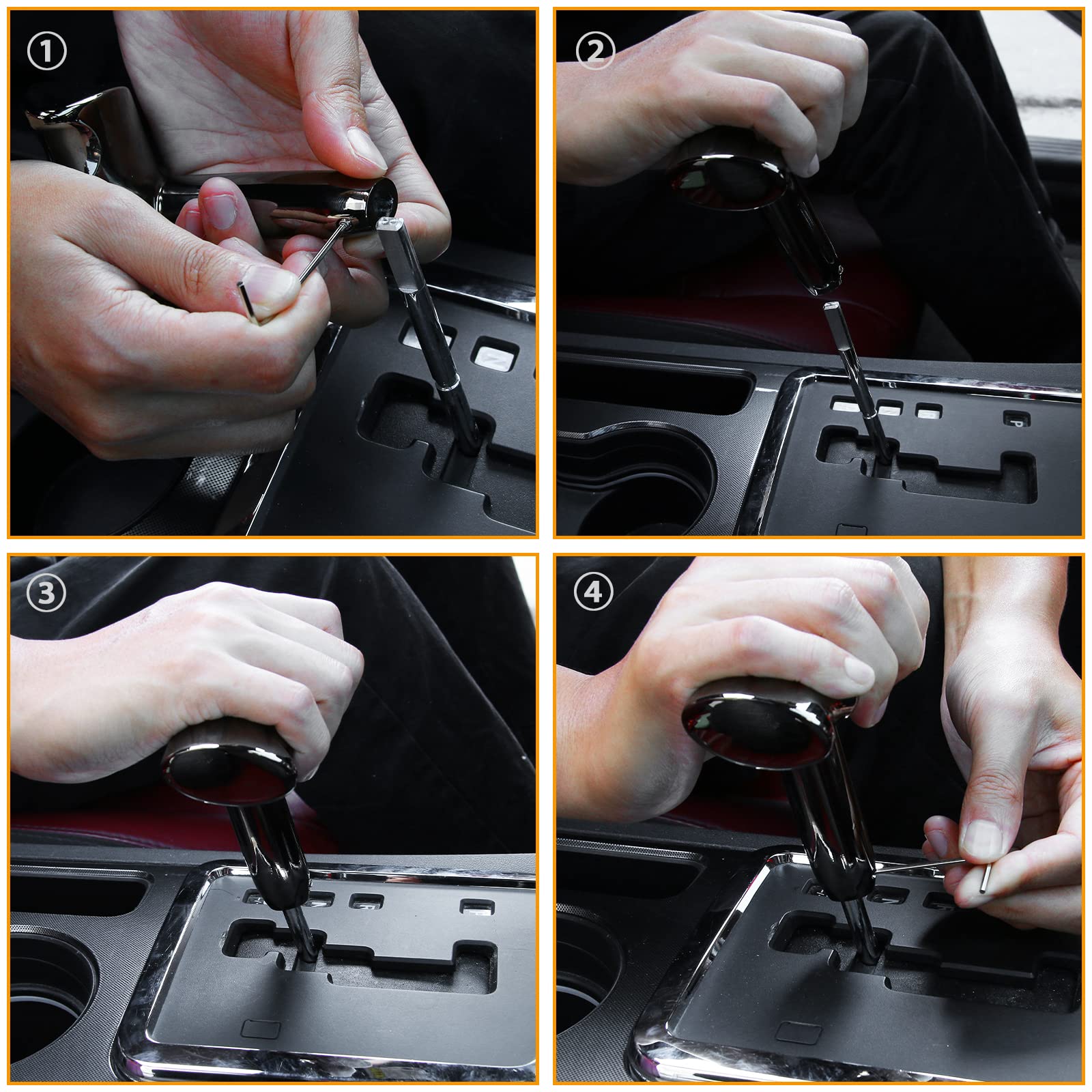 Hoolcar THandle Gear Shift Knob Handle Heavy Duty Gear Shift Handle