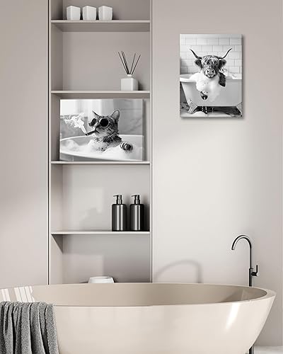 Miniatura 5 de HesenDot MT-103 - Póster de aura de 12 x 16 pulgadas, póster retro degradado, impresión psicodélica, póster de los años 70, impresiones de