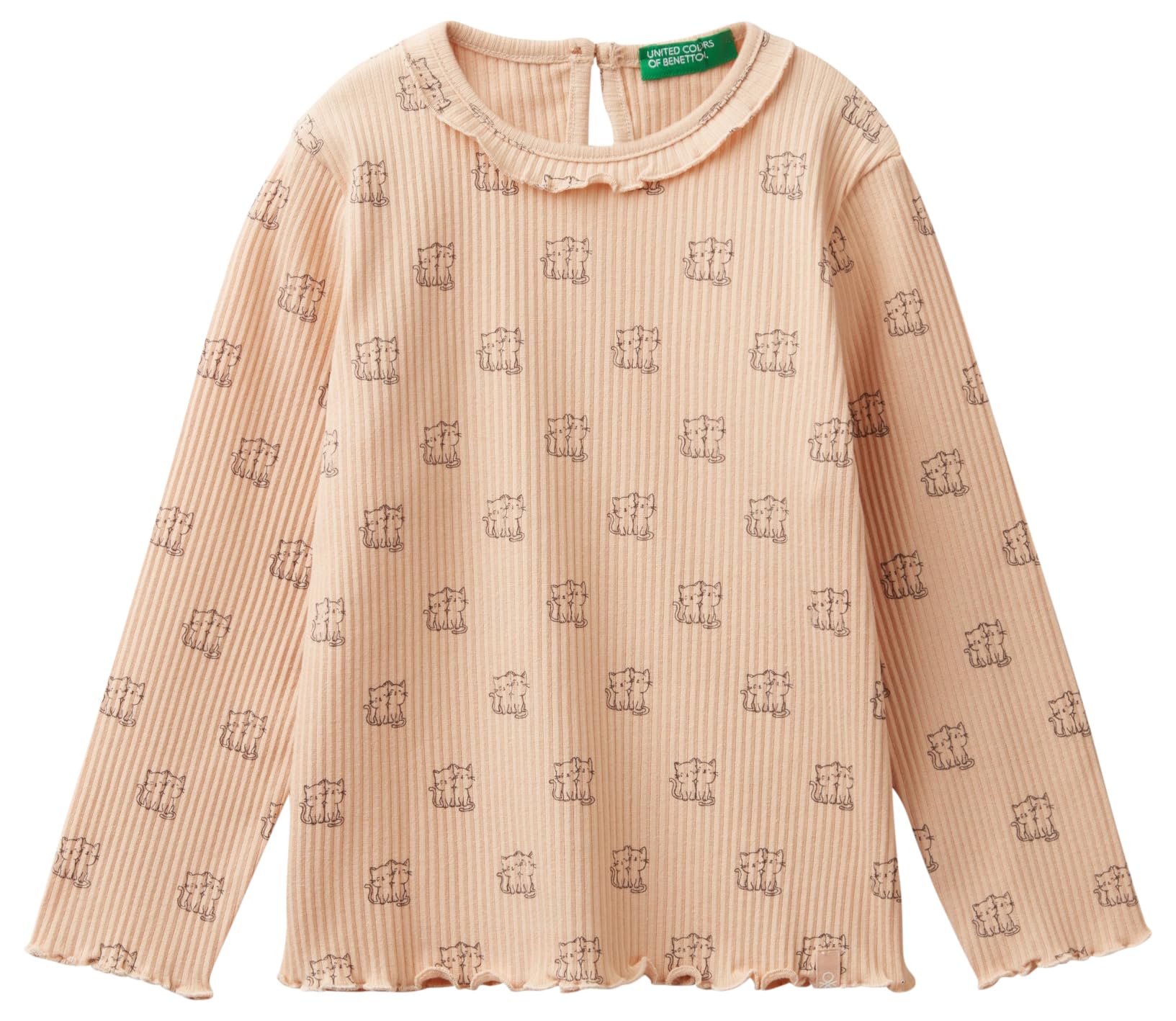 United Colors of Benetton T-Shirt M/L 36LKG10FF Short Sleeve T-Shirt, Multicolor