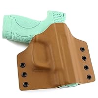 Vista 3 de KYDEX - Hoja termoformada – Textura P1 – (0.093 de grosor) – (12 x 12 pulgadas) – (marrón coyote) – (3 hojas) – para hacer funda de bricolaje