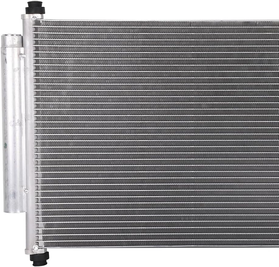 A/C AC Condenser Compatible with 2007-2011 for Honda for CR-V EX 2.4L 2007-2011 for Honda for CR-V EX-L 2.4L 2007-2011 for Honda for CR-V LX 2.4L, Replaces 3599 CN3599PFC 80110SWAA01