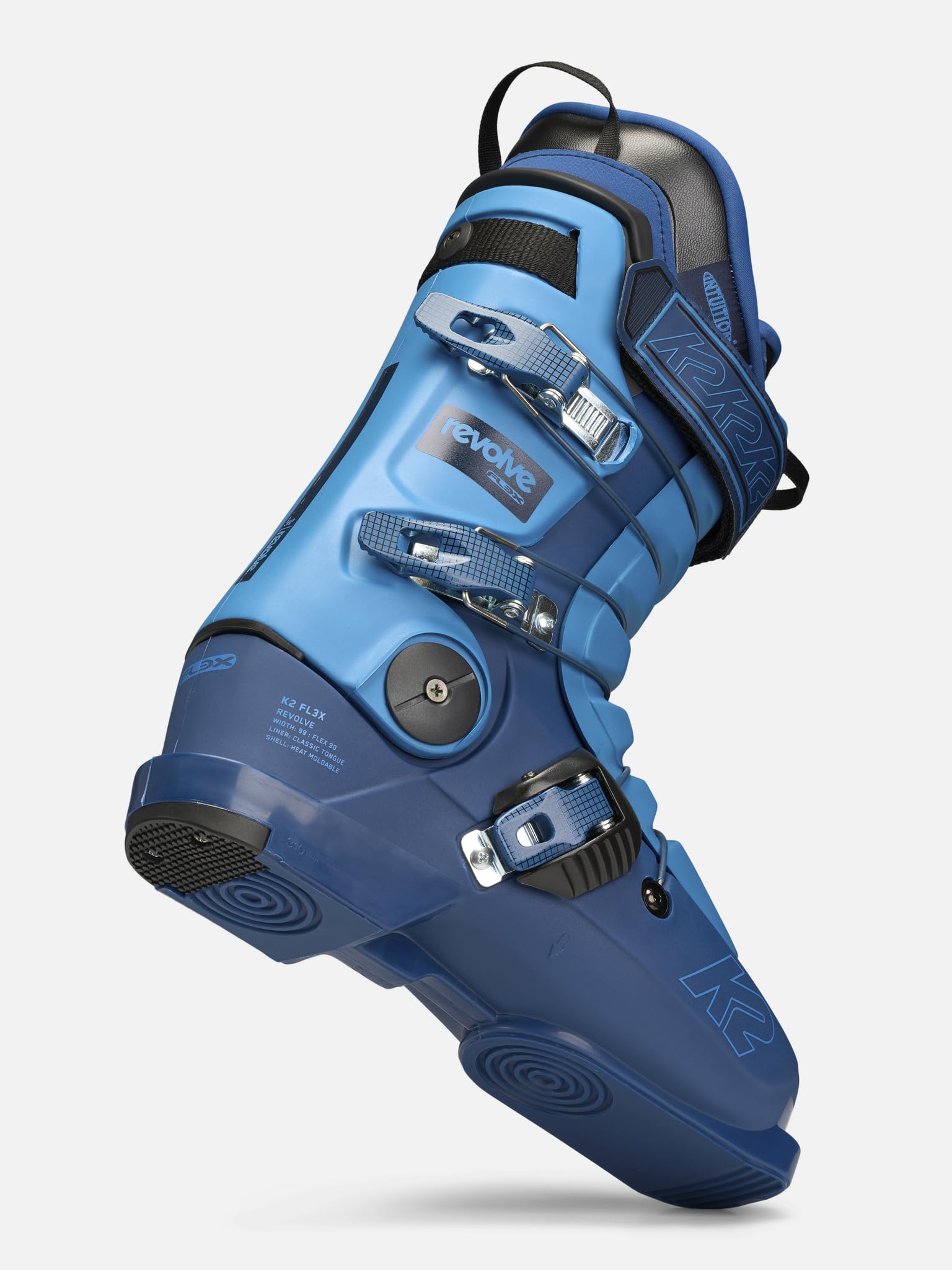 K2 - Męskie buty narciarskie Revolve 90 Blue - Mężczyźni - Rozmiar 26,5 - Niebieski