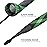 SF XL Casting Rod Socks Braided Mesh Fishing Rod Sleeve Cover Protector Pole Gloves Green-Black-2PCS Fit Casting Rod up to 7-1/4FT - 8FT