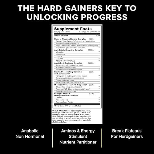 Miniatura 2 de Universal Nutrition Animal M Stak - La pila anabólica no hormonal 23 unidades