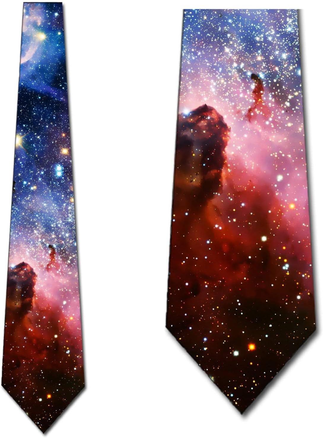 Three Rooker The Universe Ties Mens Space Astronomy Necktie
