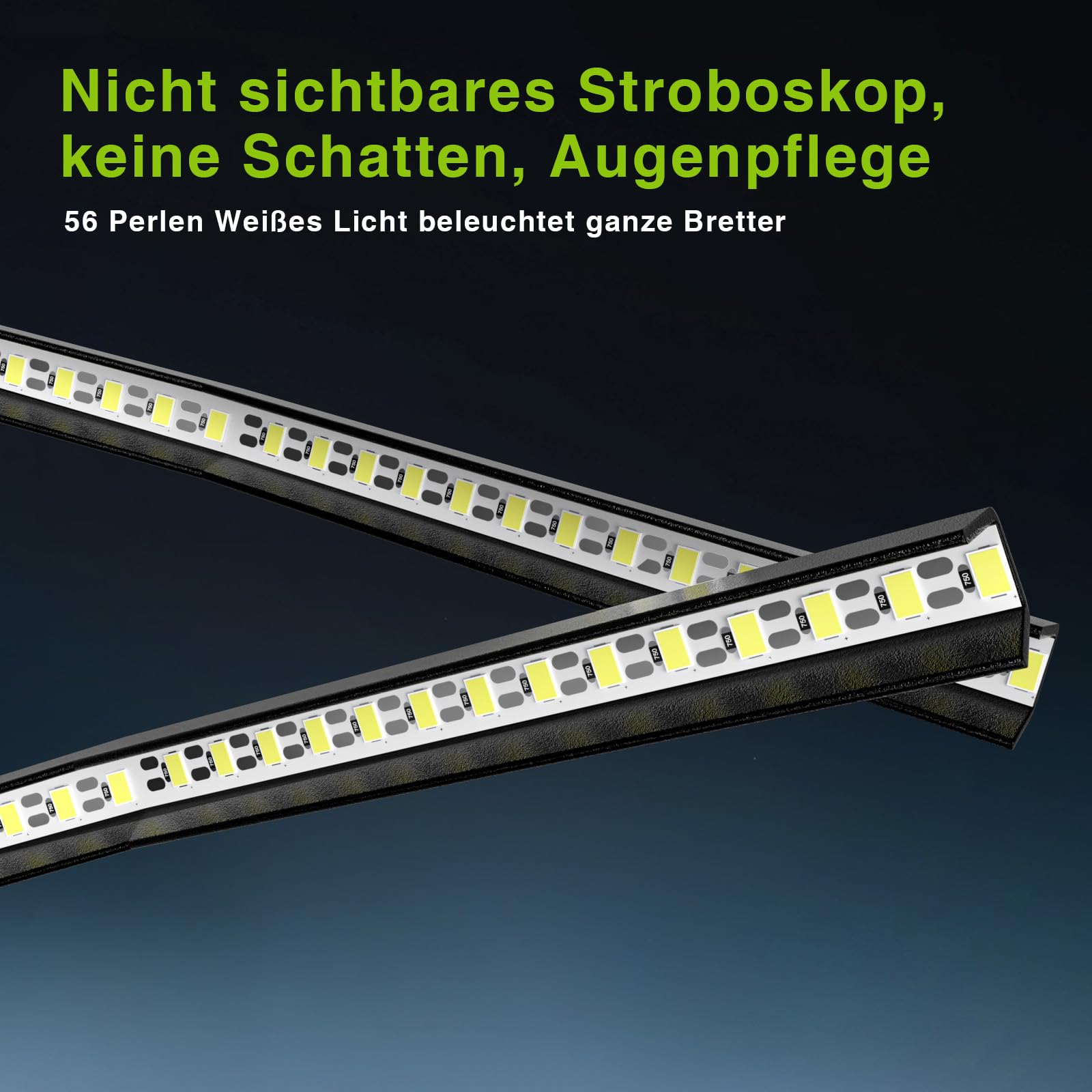 STASUN LED Dartboard Light, faltbares Dartboard Beleuchtungssystem für das gesamte Board, professionelles Dartzubehör mit einstellbarem Winkel und Helligkeit, Keine Seitenblendung