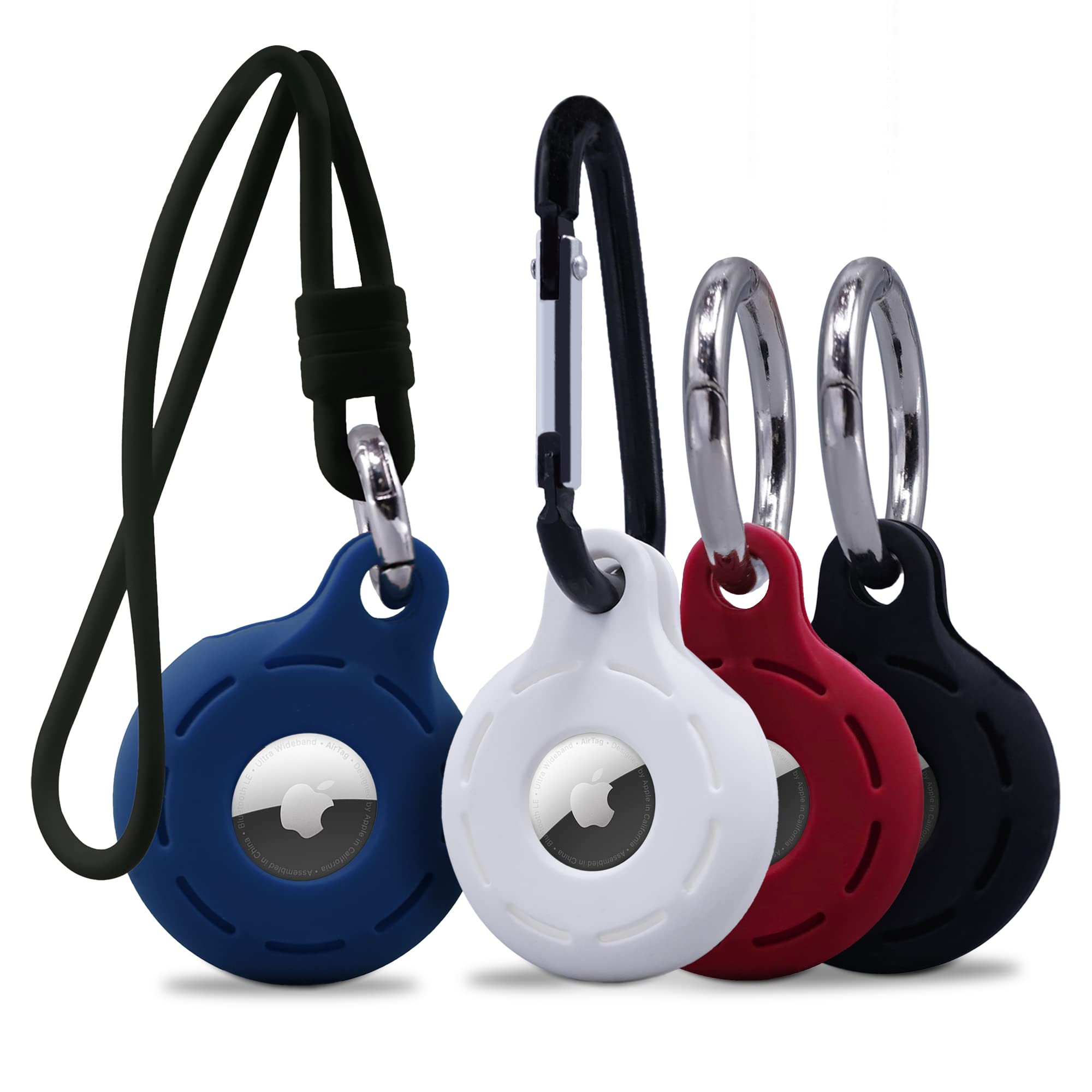 Buy Apple AirTag 4 Pack Shockproof, Dustproof & Washable Cases Easy