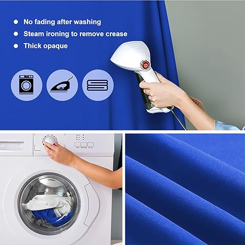 Miniatura 9 de Telón de fondo negro de 10 x 12 pies para fotografía, gran tela de poliéster sin costuras, cortina de fondo negro puro para fotos de retratos,